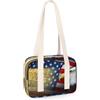 TropicalLife America simboli patriottici piccoli borsoni sportivi America mini borsa da palestra leggera casual tote viaggio sport organizzatore borsa per bambini ragazze ragazzi donne uomini