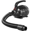 GMSLuu Pompa ad aria elettrica da 600 W, con 4 bocchette per gas, 1000 l/min, per campeggio, letto gonfiabile, piscina, materasso ad aria