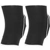 Domary Ginocchiere Ginocchiere Maniche al Ginocchio Cuscino in Spugna Ispessita Tessuto Comfort Fit per Danza Yoga Corsa Basket Pallavolo Sport (Bianco)