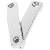 ULTECHNOVO 2 Pezzi Accessorio per Barche Ancore per Ponti di Kayak in Acciaio Inossidabile Argento Elevata capacità di Carico e Precisione per Riparazione e Assemblaggio