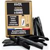 KHOOL | Set di 15 bastoncini di carbone di bambù purificatore d'acqua | Origine Francia | 1 bastone = 50 cl | Per purificare e dare un sapore migliore all'acqua in una BOTTIGLIA, CARAFE o GOURDE
