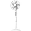 Cecotec Ventilatore da terra con telecomando EnergySilence 1600 Moskito, 65 W, funzione repellente per zanzare, timer, controllo touch, display LED, 10 velocità e 3 modalità, Bianco