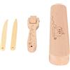 MUNEFE Rullo Per Cuciture Per Quilting, Strumento Per Cucire Point Turner, Set di Batagli su Misura Leggeri in Legno Per Quilting, Cucito, Carta da Parati