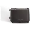 CREATE/TOAST STUDIO/Tostapane Nero / 6 livelli di potenza, vassoio raccoglibriciole, termostato, scongelamento, riscaldamento, sistema di sicurezza, 750W