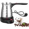 SUNOYA Caffettiera Elettrica Turca Con Maniglia, 500ml Caffettiera Elettrica Caffettiera, Caffettiera Turca, Caffettiera Espresso Induzione Con In Acciaio Inox Viaggio