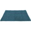 BIANCHERIAWEB Tappeto Bagno Doccia Antiscivolo In Microfibra Super Assorbente Osaka 60x120 Petrolio