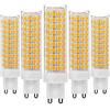 Generic Lampadine LED G9 15W equivalenti 150W Senza sfarfallio (CRI) >80 Per lampadari plafoniere lampade tavolo per uso interno casa ufficio non dimmerabili(Warm White 3000K)