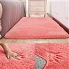 Swsen Tappeto Lungo Shaggy - Tappeti Camera da Letto Moderni per Soggiorno Home Room Décor - in Colori e Dimensioni, Dimensioni: 160 x 200 cm, Colore: Rosa