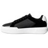 Calvin Klein Uomo Sneakers con Suola Preformata Chunky Laceup Suola Spessa, Nero (Black/Bright White), 45