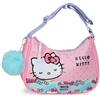 Hello Kitty Sanrio Hello Kitty Bows Borsa a Tracolla Rosa 24x13x6 cm PVC