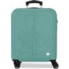 Reebok Madison Verde Turchese Valigia da Cabina 40x55x20 cm Rigido ABS Chiusura a Combinazione Integrata 37L 2.6kg 4 Doppie Ruote Bagaglio a Mano di Joumma Bags