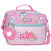 Enso Girl Zone Borsa Adattabile con Tracolla Fucsia 25x21x11 cm Poliestere