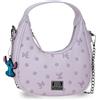 Disney Joumma Disney Bloom Stitch Small Viola Borsa a Tracolla 19.5x10x6.5 cm PU e Poliestere