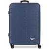 Reebok Boston Medium Marine Valigia 46x65x25 cm Rigido ABS Lucchetto a Combinazione Integrato 56L 4kg 4 Doppie Ruote di Joumma Bags