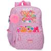MOVOM Enso Movom Good Day Zaino Scolastico Adattabile al Trolley Malva 30x38x12 cm Poliestere 13.7L