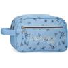 Pepe Jeans Olivia Neceser Dos Compartimentos Adaptable Blu Claro 26x16x12 cm Poliestere 4,99L di Joumma Bags