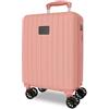 Movom Timber Nude Valigia da Cabina 30x40x20 cm Rigido ABS Lucchetto a Combinazione Integrato 24L 2.18kg 4 Doppie Ruote Bagaglio a Mano