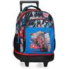 Marvel Joumma Marvel Spiderman Wall Crawler Zaino Compatto 2 Ruote Nero 32x45x21 cm Poliestere