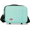 Pepe Jeans Aris Trousse Adattabile Blu Turchese 25x21x15 cm Rigido ABS 7.8L 0.8 kgs di Joumma Bags