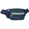 Pepe Jeans Arwyn marsupio e borsa a tracolla, kaki e blu, vari scomparti, in poliestere con dettagli in pelle sintetica, Joumma Bags