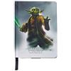Sheaffer AC285-8M - Blocco note medio a righe A5 con pagine dentellate Star Wars | Yoda