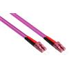 Good Connections Cavo patch in fibra ottica duplex OM4 (multimodale, 50/125) LC/LC, 50 m, Good Connections®
