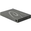 Delock 42587 - 2,5 Zoll - USB Tipo-C - mSATA - 12,5 mm - 3.2 Gen 1 (3.1 Gen 1) - USB Tipo-C - Weiblich