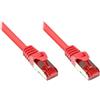 VARIA Group Cavo patch Cat. 6 S/FTP PiMF 50 m rosso - cavo di rete schermato