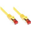 VARIA Group Cavo patch Cat. 6, S/FTP, 50 m, PiMF, giallo, schermato