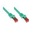 VARIA Group Cavo patch Cat. 6, S/FTP, PiMF, 50 m, verde, schermato