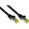 Kabelmeister Cavo patch RJ45 Cat. 7 S/FTP da 60 m con protezione per il nasello di aggancio