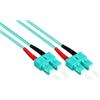 VARIA Group Cavo patch in fibra ottica OM3 SC-SC duplex da 20 m LSZH
