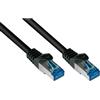 VARIA Group Cavo patch SmartFLEX Cat.6A S/FTP, 30 m, senza alogeni, nero