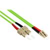 VARIA Group Cavo patch in fibra ottica OM5 duplex LC-SC LSZH da 7,5 m, multimodale, 50/125 μm