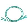Televes Cavo patch in fibra ottica multimodale OM3 duplex, 2 m, da LC/PC a SC/PC, LSFH