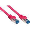 VARIA Group Cavo patch Cat 6A da 20 m S/FTP RNS magenta, RJ45, senza alogeni