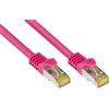 VARIA Group Cavo patch Cat. 7 da 20 m, RJ45, S/FTP, RNS, magenta, senza alogeni