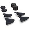 ZEZEFUFU Controller Joystick Grips Thumb Stick Cap Cover Extender Parte di ricambio per PS5