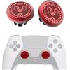 KD.FLY Levette in metallo per controller bordo PS5, 2 pezzi, kit di ricambio per joystick personalizzato per controller PS5 DualSense Edge, parti di accessori per levette metalliche in alluminio