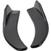 YFQAZXSW Paraurti anteriore Spoiler Protezione for labbra Diffusore Splitter for BMW F31 X5 E70 F36 Angolo anteriore posteriore universale(Black)