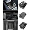 WEIPIN [3 Pezzi] WEIPIN Compatibile con Daci-a Spring Electric EV 2021-2024 Console Centrale Guantiera Porta Console Organizer Tramelle Ricostruzione Compatibile con Accessori Daci-a Spring