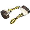 KATUR DC 12 V Fumo LED Flush Mount Segnale di Girata Blinker Marker Per Yamaha YZF R6 99 2000 2001 2002
