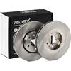 RIDEX 82B1069 2x Disco freno Anteriore senza viti/bulloni Compatibilità con RENAULT Clio 4 Hatchback BH