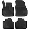 OMAC Tappetini Tappetini in Gomma Compatibili con BMW X1 U11 2022-2026 außer PHEW TPE Nero 3 Pz