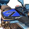 labelbike - Adesivi 3D Moto Paramani Protezione e Decorazione in Resina compatibile con Yamaha Tracer 7 GT 2025 Colore Blu