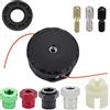 Jinerdony Testina universale per decespugliatore 99944200907 3-3/4 per Echo Speed Feed 400 Shindaiwa Homelite RedMax Weed Eater