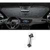 LUWU [Aggiornato] Ombrello Parasole Auto Compatibile con VW Taigo 2021-2025 2026 Parabrezza Parasole Auto ad Ombrello Pieghevole per Parabrezza Anteriore Interno Taigo Accessori