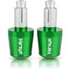 QXZSGXOF Per Ka&wasaki Ve&rsys 300 650 1000 X300 X250 2009-2019 2018 Moto 7/8 22MM Manubrio Manopole a molla Maniglia Bar End Estremità Del Manubrio