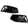 Artudatech Griglia paraurti Anteriore 2PCS Adatto per Audi A6 C8 2019-2023 (No Logo)