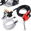 YNAADYH Pompa elettrica per gasolio, 220 V, pompa per gasolio, 60 l/min, pompa diesel per auto, pompa ad olio, pompa per olio, 230 V